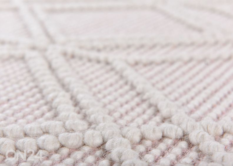 Vaip Tom Tailor Colored Macrame, 65x135 cm roosa suurendatud