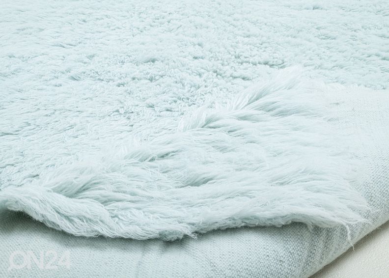 Vaip Tom Tailor Fluffy Uni 80x160 cm, helesinine suurendatud