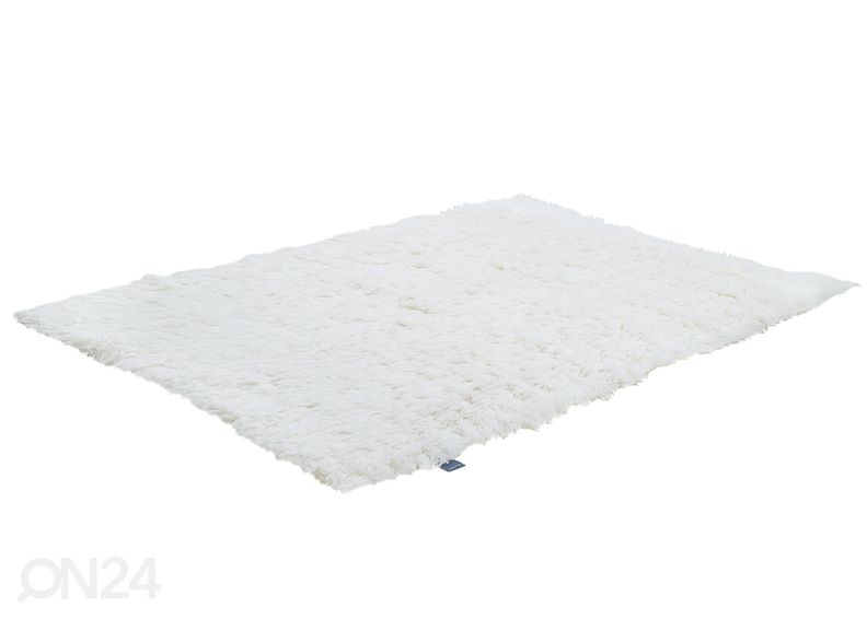 Vaip Tom Tailor Fluffy Uni 80x160 cm, valge suurendatud
