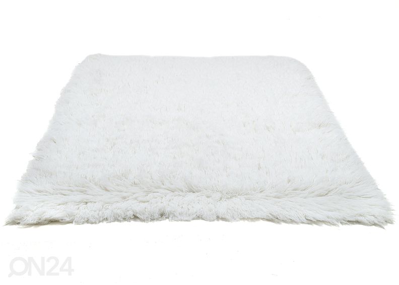 Vaip Tom Tailor Fluffy Uni 80x160 cm, valge suurendatud