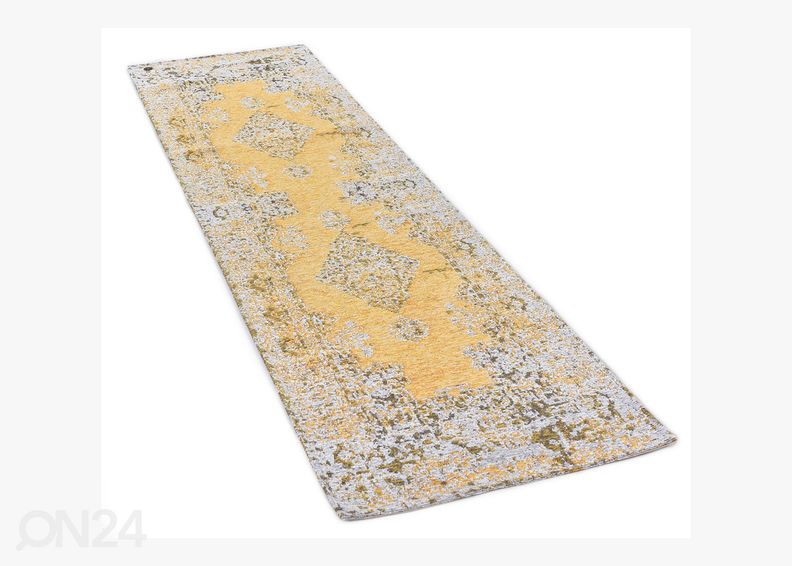 Vaip Tom Tailor Funky Orient Kirman, 60x230 cm kuld suurendatud