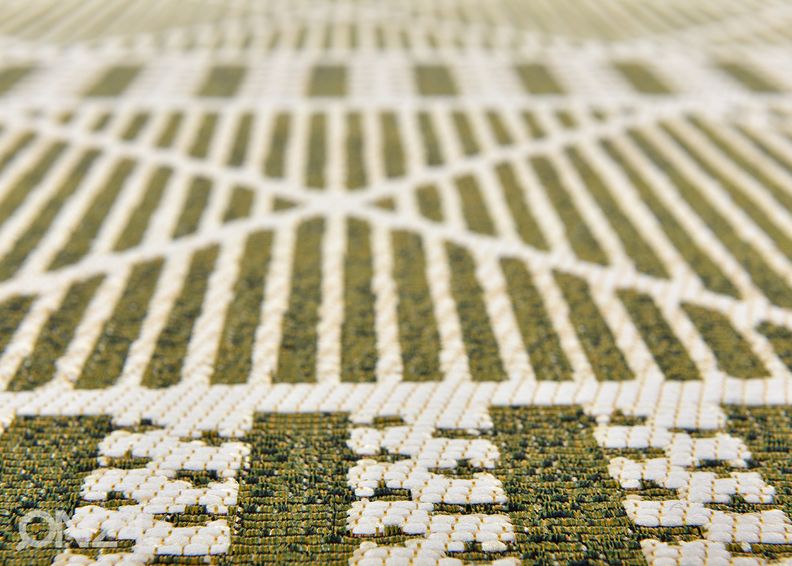 Vaip Tom Tailor Funky Outdoor Geometric, 60x100 cm roheline suurendatud