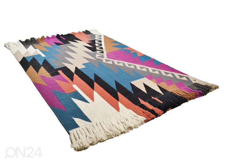 Vaip Vintage Funcky Kelim 65x135cm suurendatud