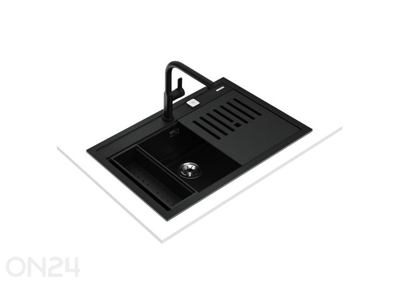 Valamu Teka Nova 80 WS-TG 1B, must suurendatud