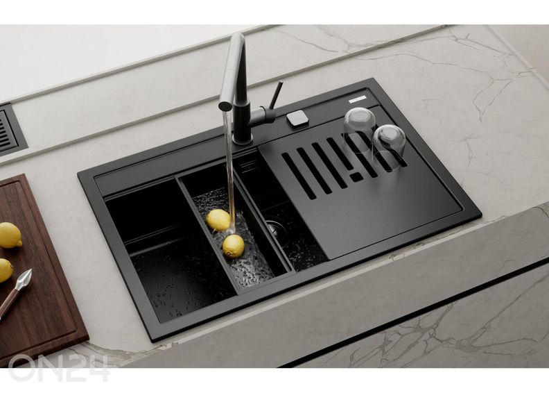 Valamu Teka Nova 80 WS-TG 1B, must suurendatud