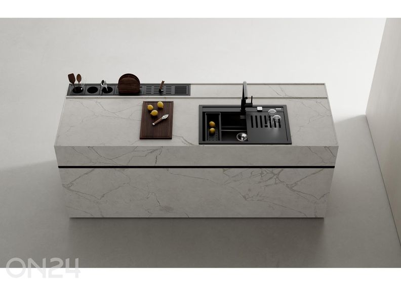 Valamu Teka Nova 80 WS-TG 1B, must suurendatud