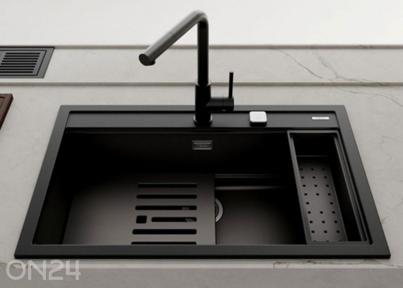 Valamu Teka Nova 80 WS-TG 1B, must suurendatud