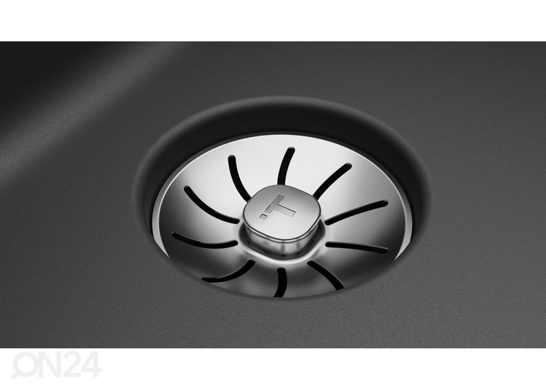 Valamu Teka Radea R10 50.40 M-TG must graniit suurendatud