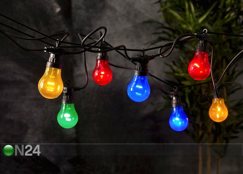 Valguskett Circus 10 LED suurendatud