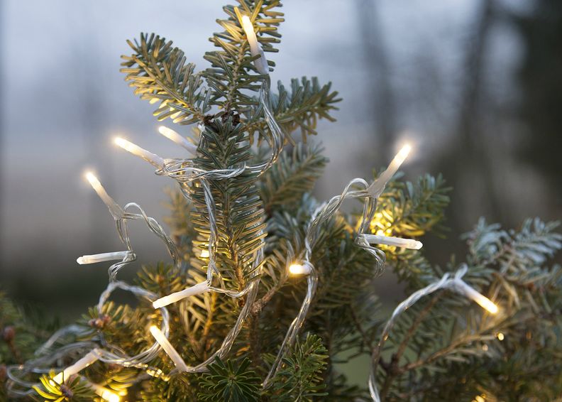 Valguskett Micro LED suurendatud