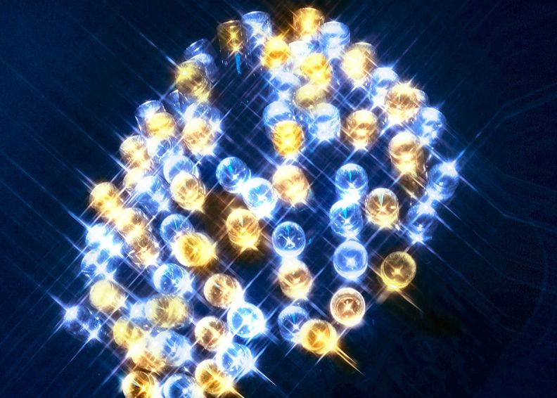 Valguskett Serie LED 192, 120cm suurendatud