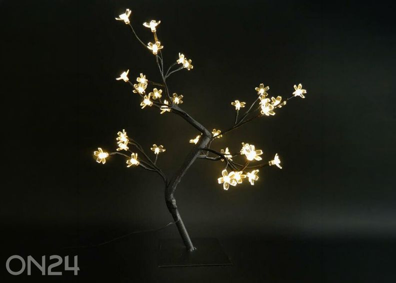 Valgustatud dekoratiivpuu 36 LED suurendatud
