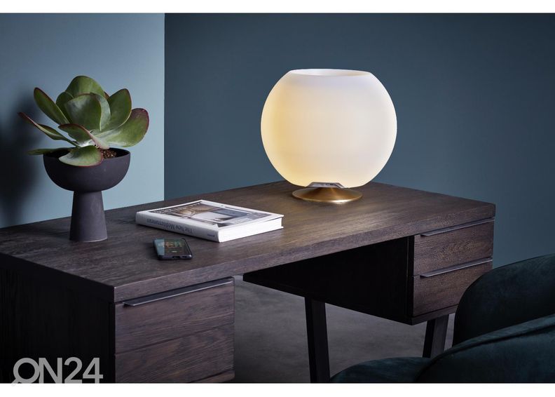 Valgusti kõlariga ja jääanumaga Sphere Silver suurendatud