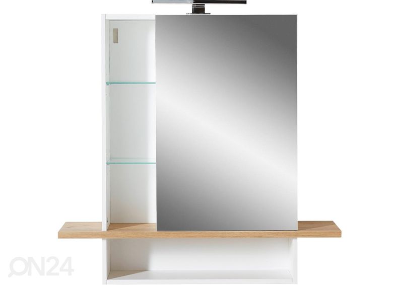 Valgustiga peegelkapp Novolino suurendatud