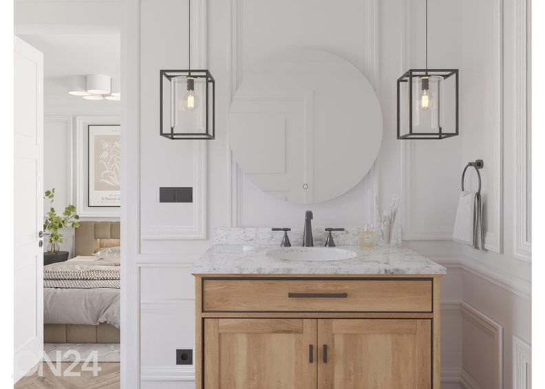 Valgustusega peegel 60cm suurendatud