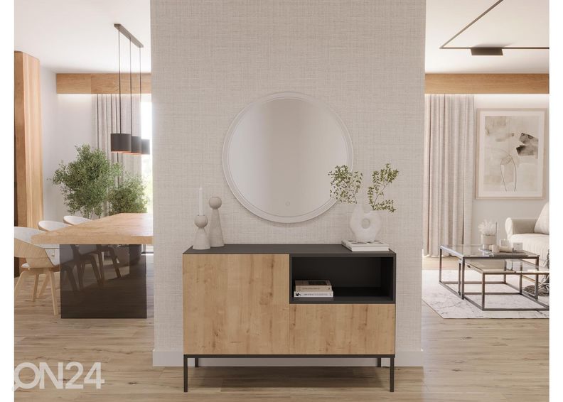 Valgustusega peegel 60cm suurendatud