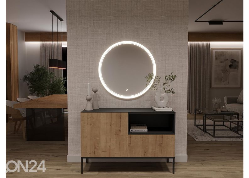 Valgustusega peegel 60cm suurendatud