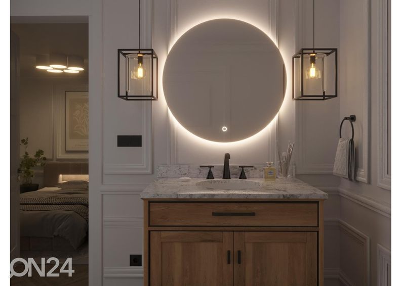 Valgustusega peegel 80cm suurendatud