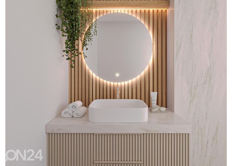 Valgustusega peegel 80cm suurendatud