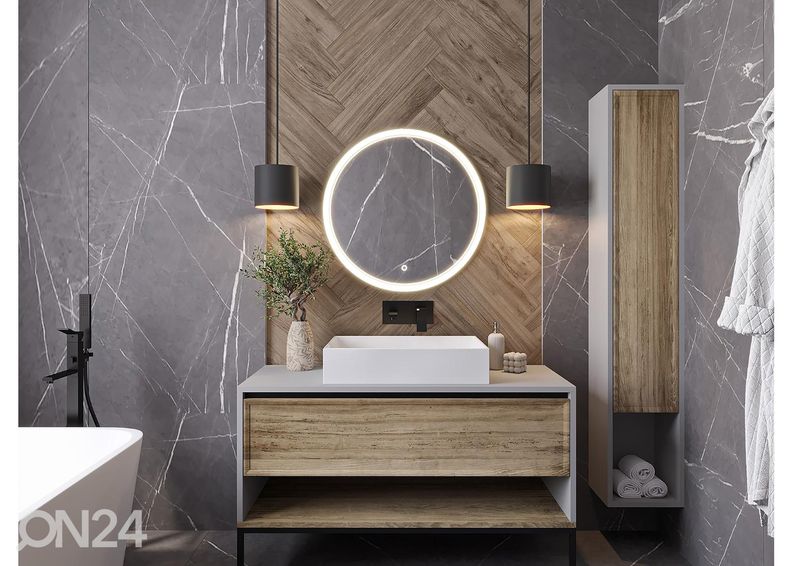 Valgustusega peegel 80cm suurendatud