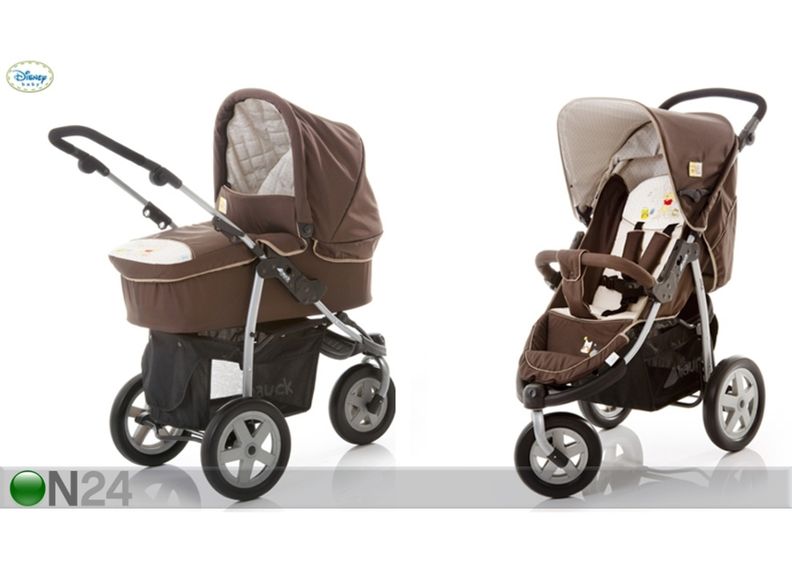 Vanker-käru Viper Trio-Set Pooh Doodle Brown suurendatud