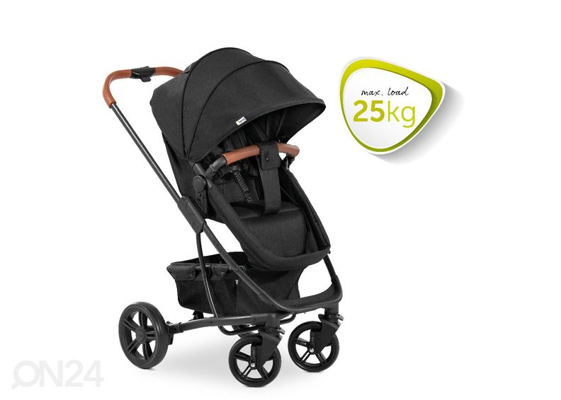 Vankrikomplekt Hauck Essential Pacific 4 Shop N Drive Caviar suurendatud