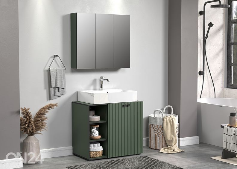 Vannitoa seinakapp Pure Bliss 90 cm suurendatud