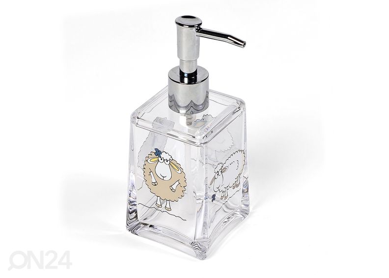 Vannitoa tarvikute komplekt Tatkraft Acryl 4 Funny Sheep suurendatud