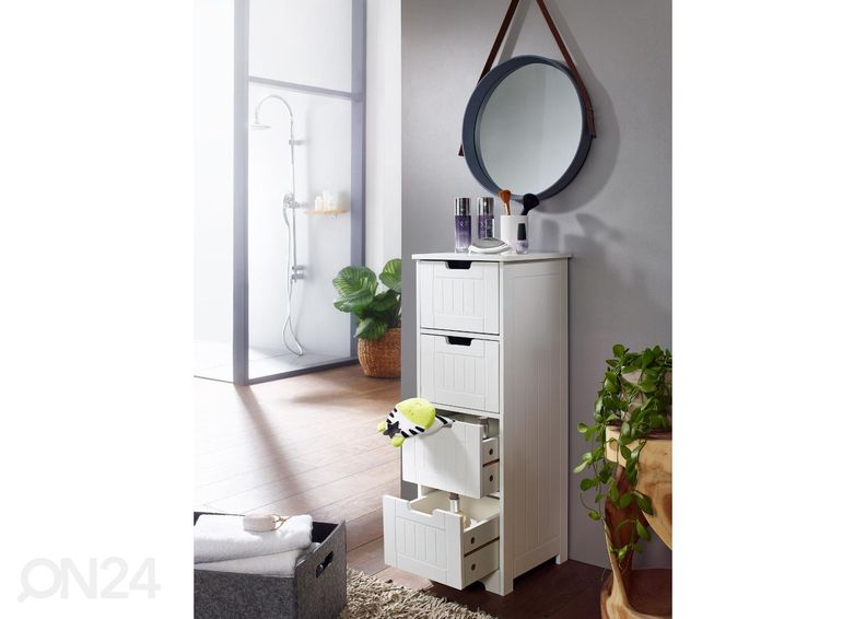 Vannitoakapp 30 cm, valge suurendatud