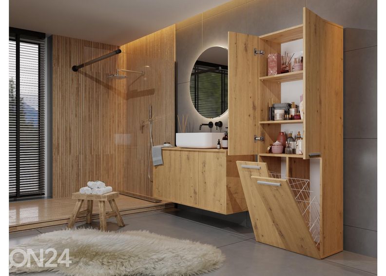 Vannitoakapp 60 cm suurendatud