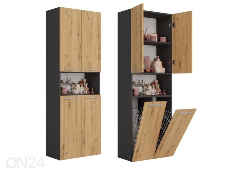 Vannitoakapp 60 cm suurendatud