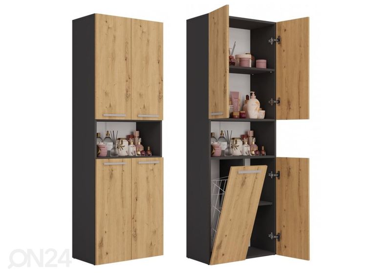 Vannitoakapp 60 cm suurendatud