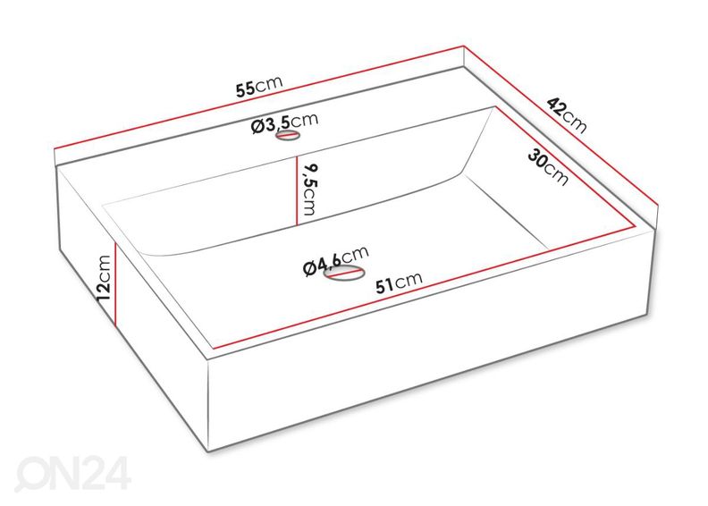 Vannitoakapp Aniabo + valamu suurendatud