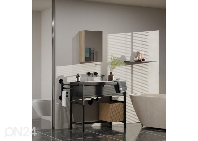 Vannitoakapp peegliga suurendatud