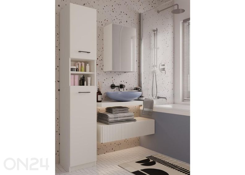 Vannitoakapp peegliga suurendatud