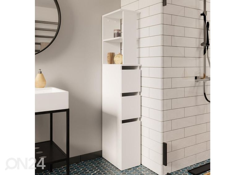 Vannitoakapp Roza suurendatud