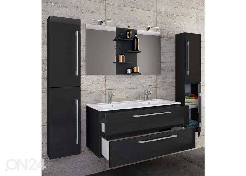 Vannitoakomplekt Budasi kahese valamuga suurendatud