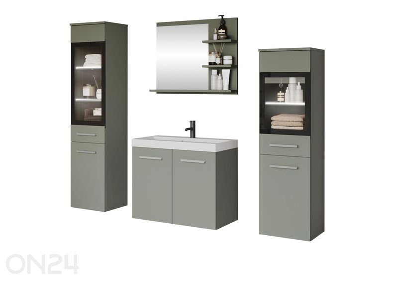 Vannitoakomplekt Madrit I + LED suurendatud