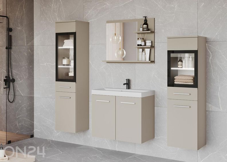 Vannitoakomplekt Madrit I + LED suurendatud