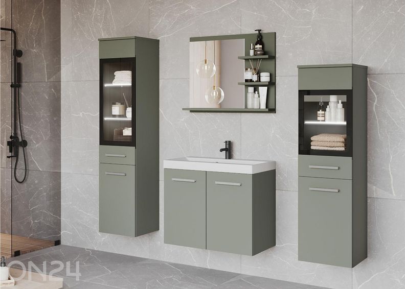 Vannitoakomplekt Madrit I + LED suurendatud