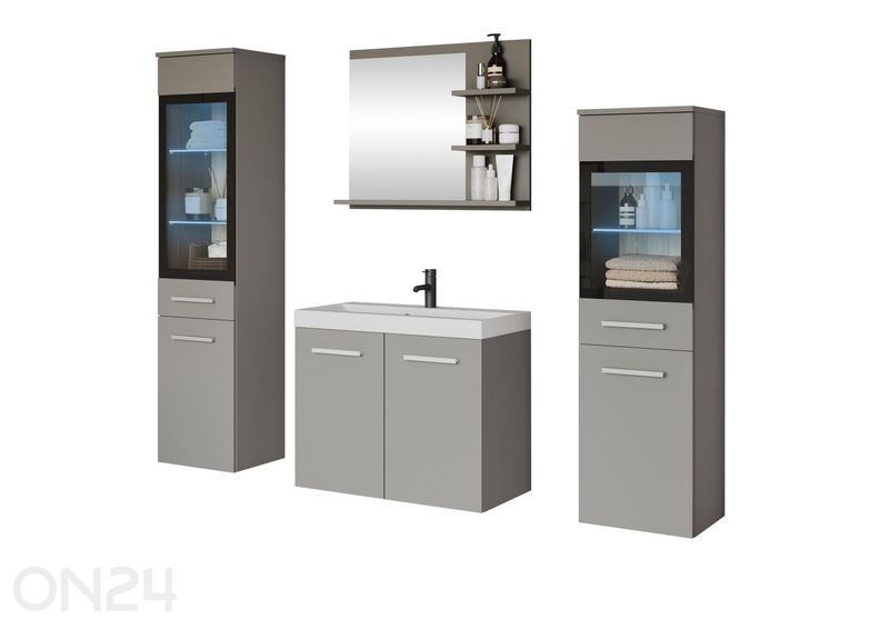 Vannitoakomplekt Madrit I + LED suurendatud