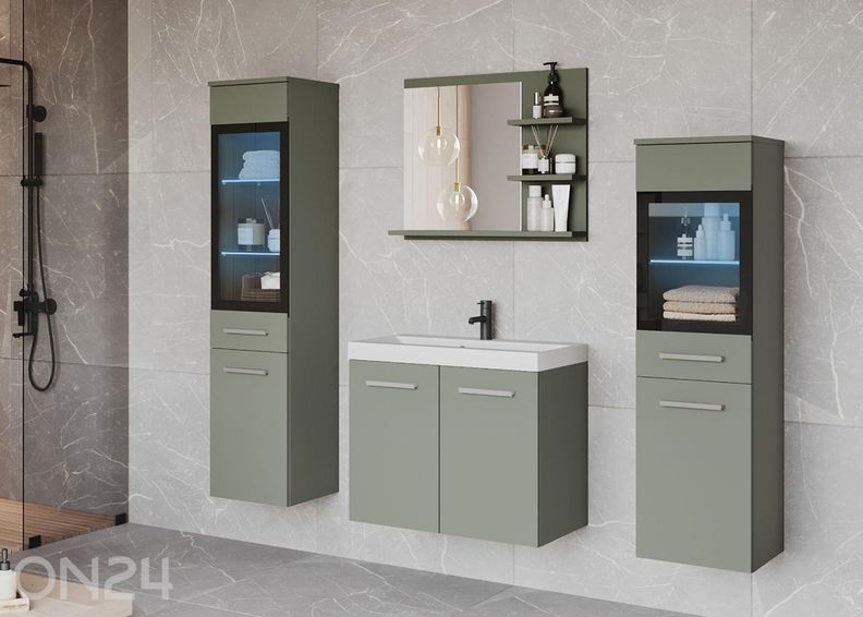 Vannitoakomplekt Madrit I + LED suurendatud