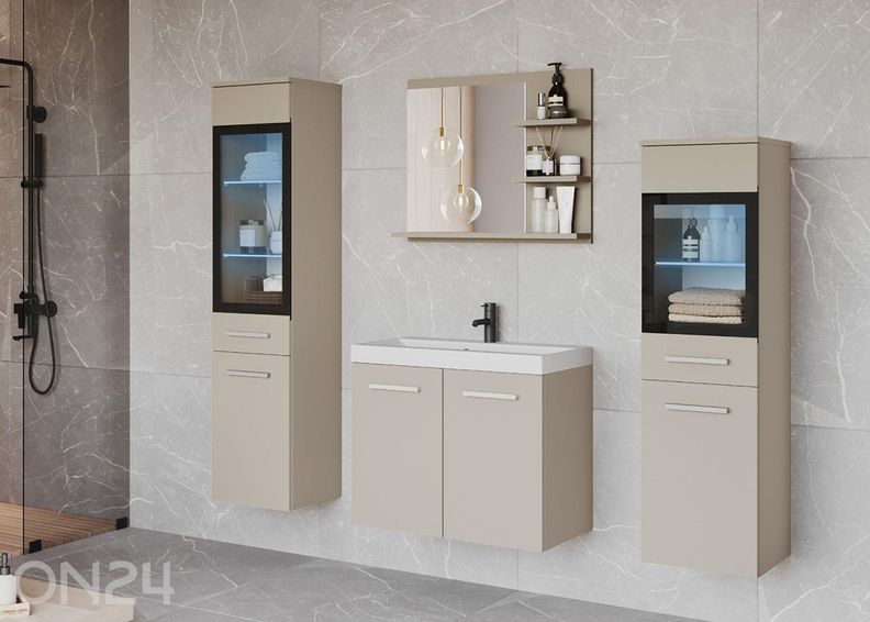 Vannitoakomplekt Madrit I + LED suurendatud