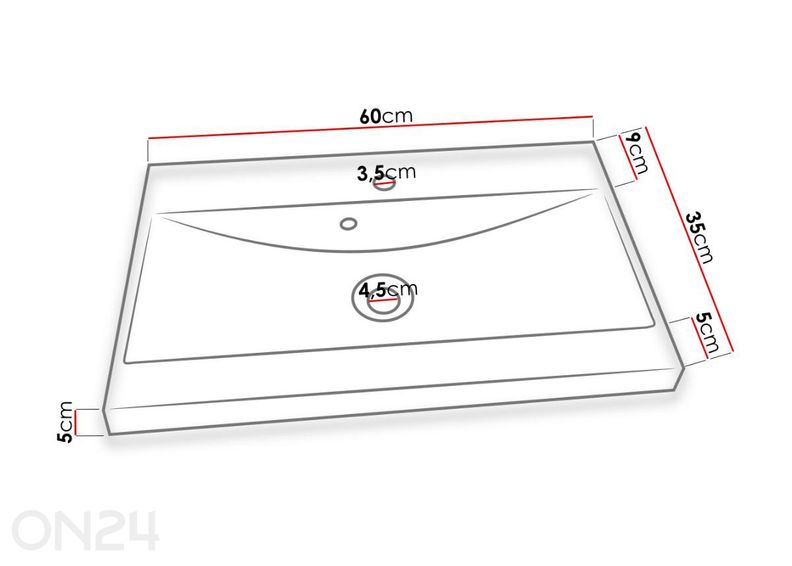 Vannitoakomplekt Montreal XL suurendatud
