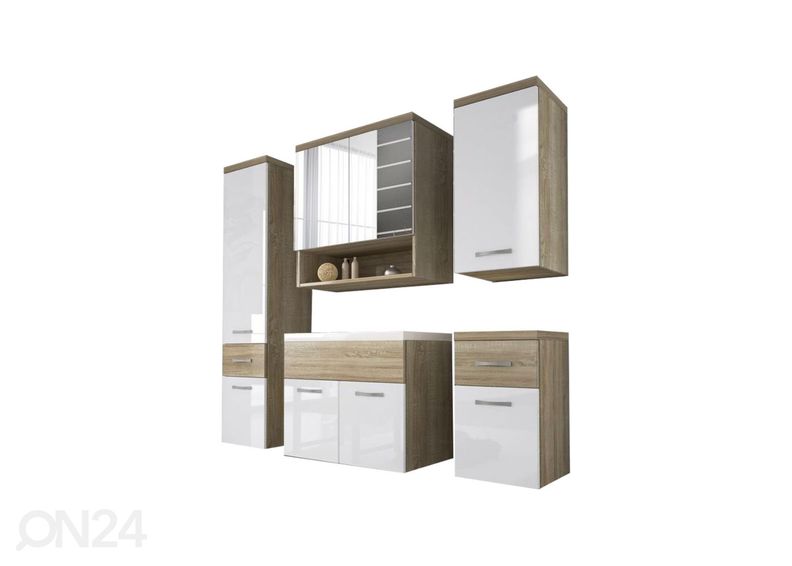 Vannitoakomplekt + valamu suurendatud