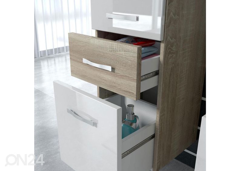 Vannitoakomplekt + valamu suurendatud