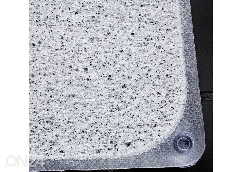 Vannitoamatt Cloudy läbipaistev 44x75 cm suurendatud