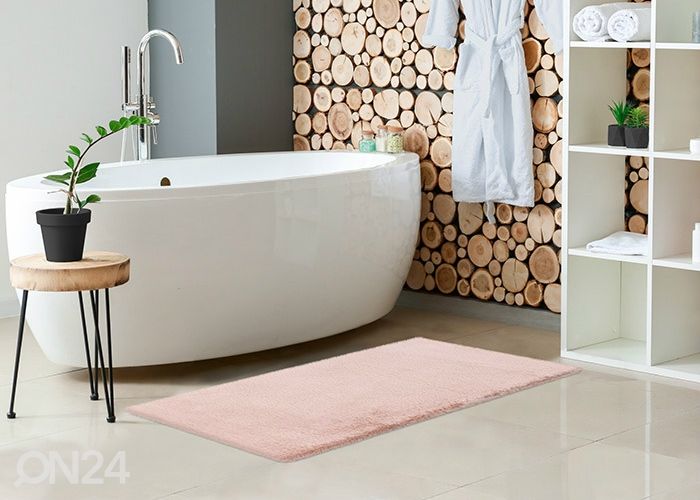 Vannitoavaip Heaven Powder Pink 50x90 cm suurendatud