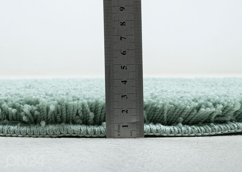 Vannitoavaip Tom Tailor Cozy Bath Uni Ø90 cm, mündirohelinene suurendatud