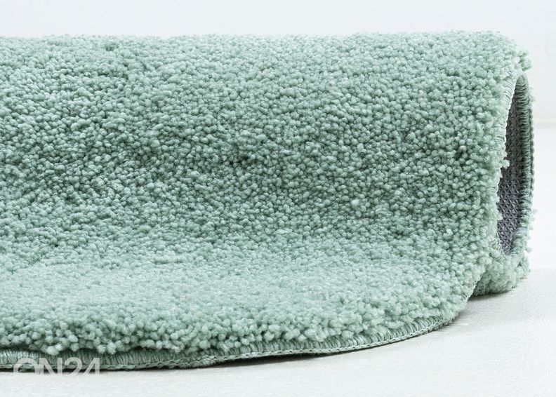 Vannitoavaip Tom Tailor Cozy Bath Uni Pebble 60x100 cm, mündiroheline suurendatud